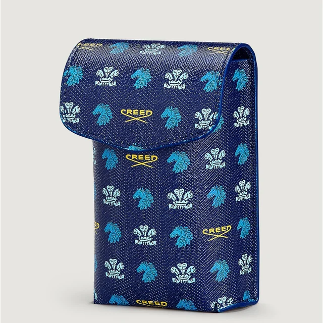 75ml Blue Leather Sleeve